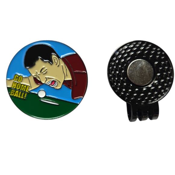 Happy Gilmore Inspired Golf Ball Marker -Go Home Ball - Picture 4 of 4